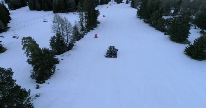 Dameuse Station ski