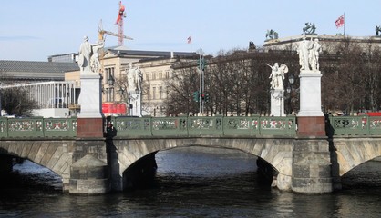 Klassisches Berlin / Blick über die Schlossbrücke zur Museumsinsel