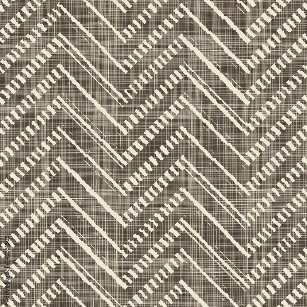 Poster seamless abstract pattern with zigzag stripes