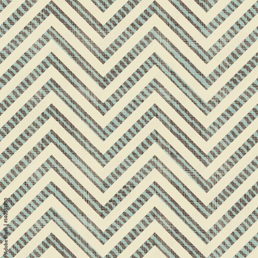 Poster seamless abstract pattern with zigzag stripes