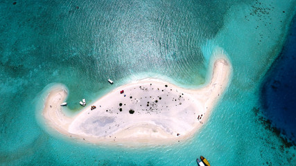 Maldives aerial view