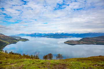 Obraz premium Beautiful Nature Norway.