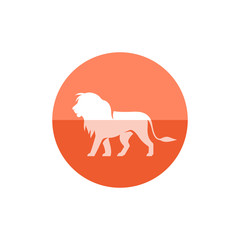 Circle icon - Lion