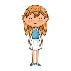 beautiful woman avatar character vector illustration design