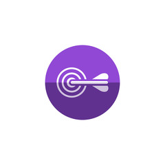 Circle icon - Arrow bullseye