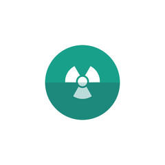 Circle icon - Radioactive symbol