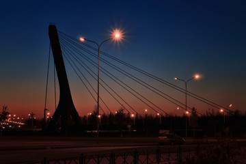 Obraz premium Night City