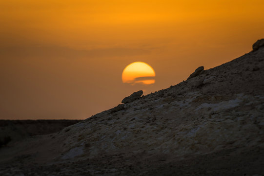 Sunset in Zekreet