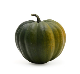 Fresh Acorn Squash Isolated On White Background
