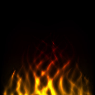 Abstract flame of fire