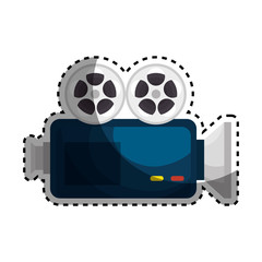 video camera isolated icon vector illustration design