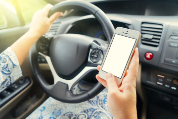 driving car and phone