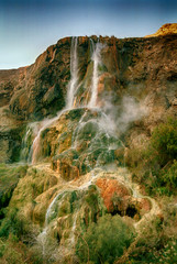Fototapeta premium Waterfall, Hammamat Ma'in, Jordan
