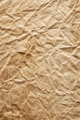 Fototapeta na wymiar Texture of crumpled paper