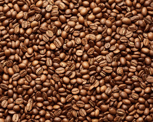 Coffee beans texture