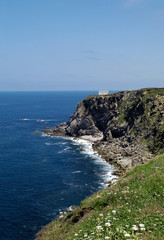 Fototapeta na wymiar Cape of Estaca de Bares, (Punta de Estaca de Bares) Cantabria; Spain;