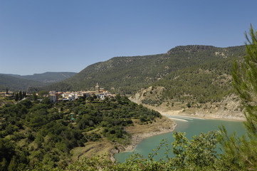 village of La Puebla de Arenoso, Montanejos, Castellon, Comunidad Valenciana, Spain