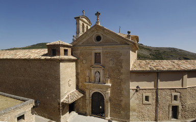 Fototapeta na wymiar Convent of Carmelitas, Cuenca, Castilla La Mancha, Spain