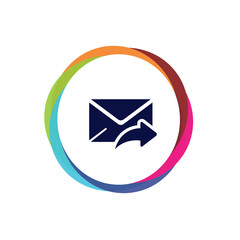 Abstract  Multicolor  App  Button