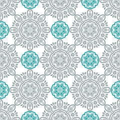 Arabic, islamic, indian seamless pattern