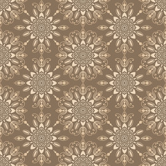 Arabic, islamic, indian seamless pattern