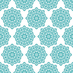 Arabic, islamic, indian seamless pattern
