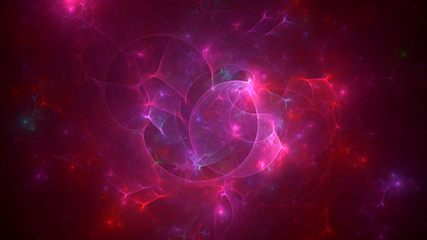 abstract fractal light background