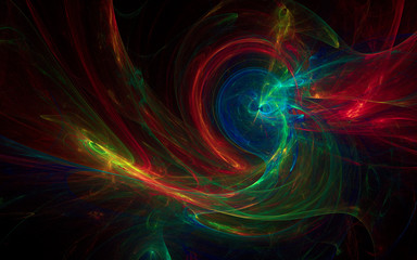 abstract fractal light background