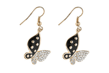 Butterfly shaped earrings