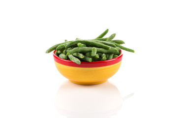 Frozen cut green beans vegetable