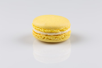 Macaroon isolated on a white