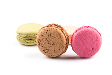 Tasty colorful macaroon