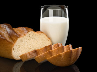 Bread and milk