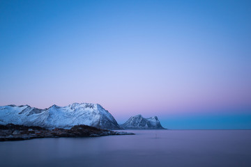 Panele Szklane Podświetlane  Lofoty, Norwegia