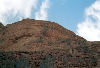 Desert scene, Wadi Rum, Jordan