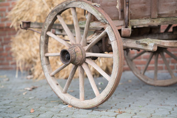 Fototapeta na wymiar wheel vintage