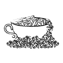 delicious coffee cup icon vector illustration design