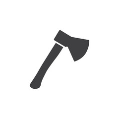 axe icon on the white background