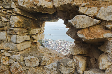 Hole of Castle Palamidi