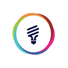 Abstract  Multicolor  App  Button