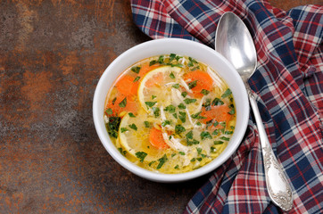 chicken Orzo soup