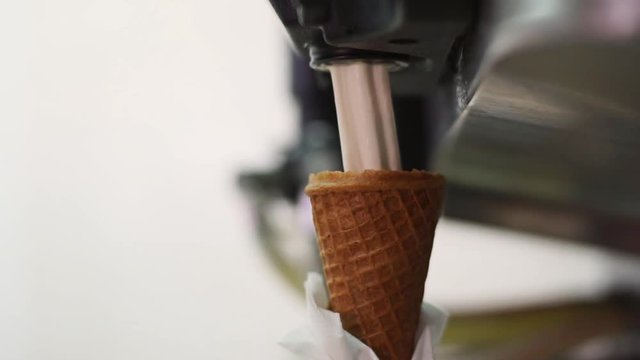 ice cream machine for cooking making delicious ice cream