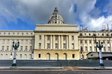 Fototapeta na wymiar National Capital Building - Havana, Cuba