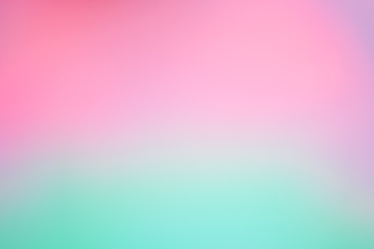 Abstract blur light gradient  purple and green soft pastel color wallpaper background.
