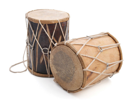 Traditional Indian drums