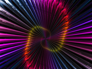 Abstract Volute Flower  - Fractal Art
