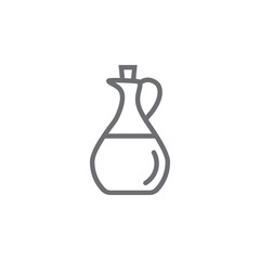 massage oil icon. spa vector illustration