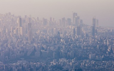 Beirut aerial view