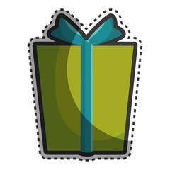 giftbox present isolated icon vector illustration design