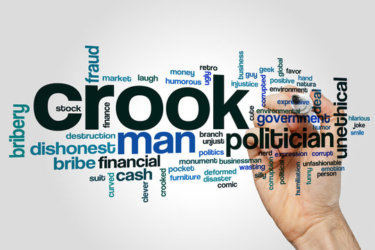 Crook Word Cloud